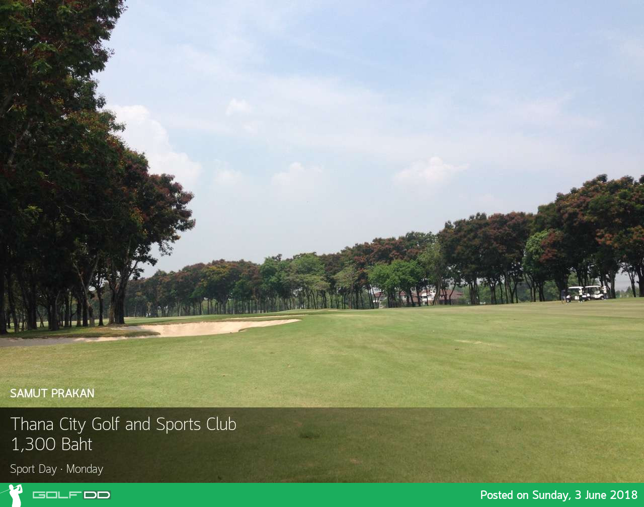 Thana City Golf and Sport Club เปลี่ยนวันจันทร์ ให้เป็นวันแห่งสวรรค์ของนักกอล์ฟ