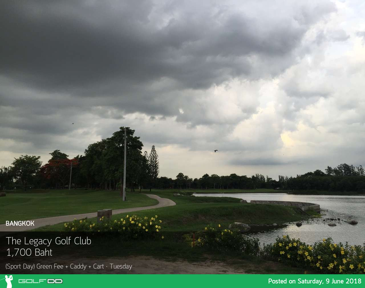 The Legacy Golf Club งานครบ ไม่ต้องจ่ายงบเพิ่มให้บานปลาย