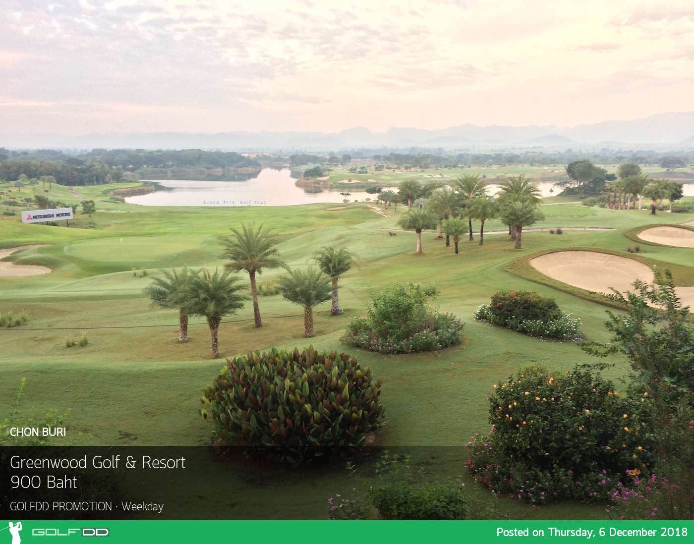 นักกอล์ฟสายสโสว์ไลฟ์ต้องห้ามพลาด Greenwood Golf Club ชลบุรี 