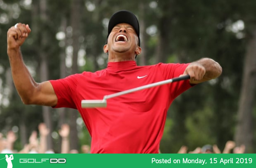 Tiger Woods รับ Green Jacket ตัวที่ 5 ใน The Masters 2019 นับเป็นแชมป์ Major รายการที่ 15 ด้วยวัย 43 ปี 