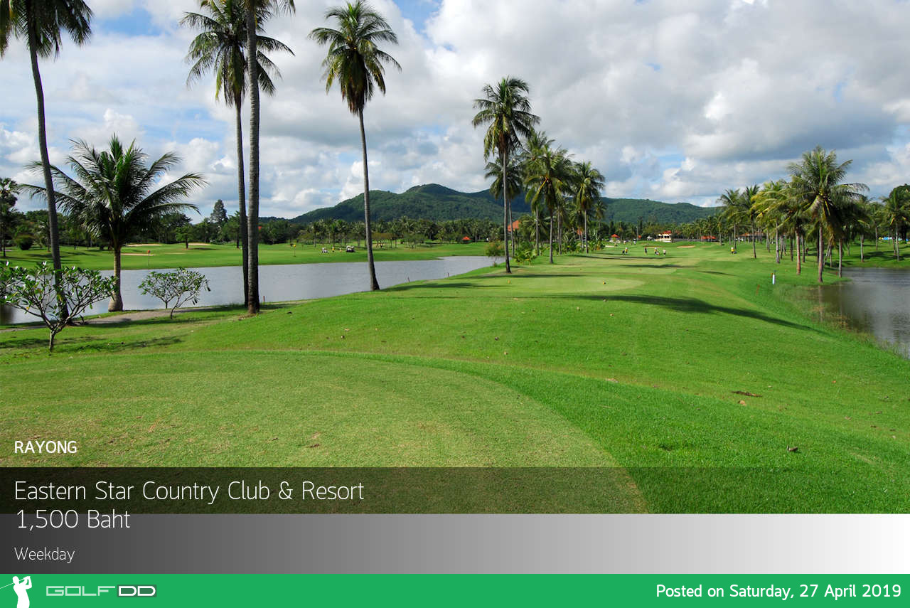 วันหยุดมุ่งหน้าเที่ยวทะเล ออกรอบที่ Eastern Star Country Club & Resort ระยอง