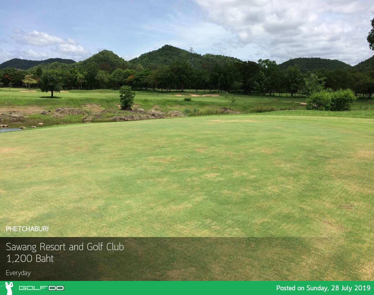 สนไหม? ออกรอบวิวทิวสน ที่ Sawang Resort and Golf Club เพชรบุรี พร้อม Booking Teetime กับ golfdd จ่ายเงินที่สนามได้เลย