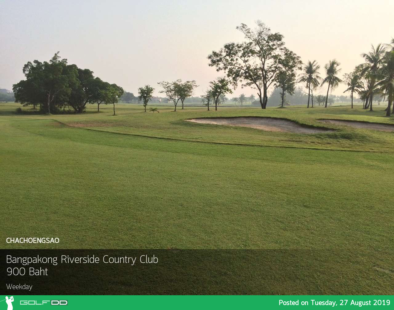 ออกรอบริมแม่น้ำ บรรยากาศสดชื่นที่ Bangpakong Riverside Country Club ฉะเชิงเทรา พร้อม Booking Teetime กับ golfdd จ่ายเงินที่สนามได้เลย 