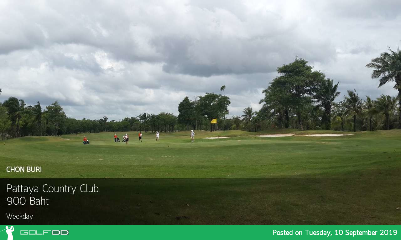 โปรถูกใจ จัดไปงามๆ ลด 55% ออกรอบแค่ 900 บาท ที่ Pattaya Country Club จองผ่าน Golfdd จ่ายหน้าสนามได้เลย 