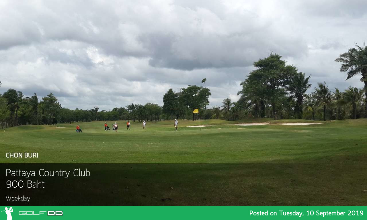 โปรถูกใจ จัดไปงามๆ ลด 55% ออกรอบแค่ 900 บาท ที่ Pattaya Country Club จองผ่าน Golfdd จ่ายหน้าสนามได้เลย