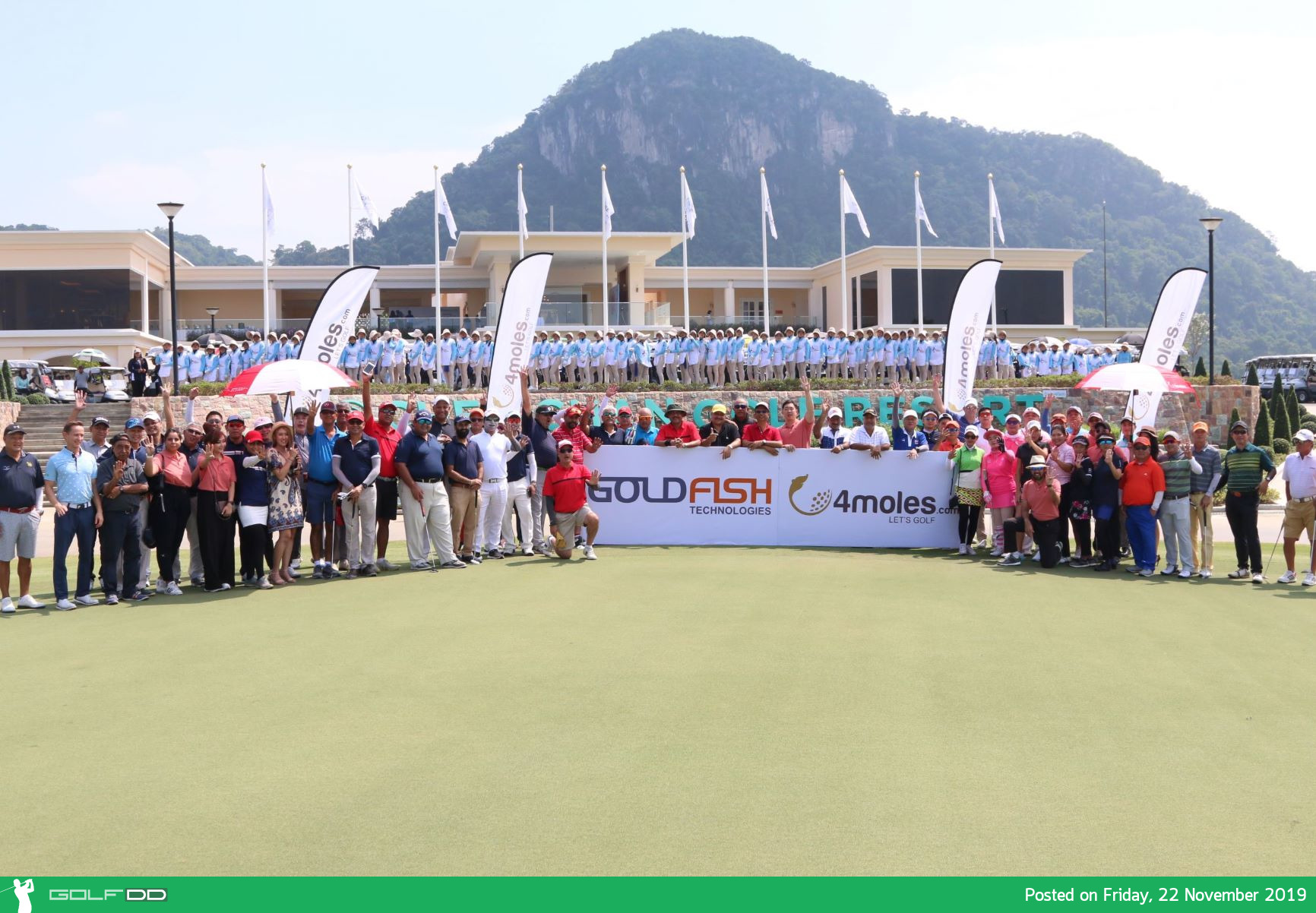 4moles Golf Getaway Thailand 2019 งานกอล์ฟดวลวงสวิงระดับบริหารที่หรูหราและยิ่งใหญ่ที่สุดในเอเชีย