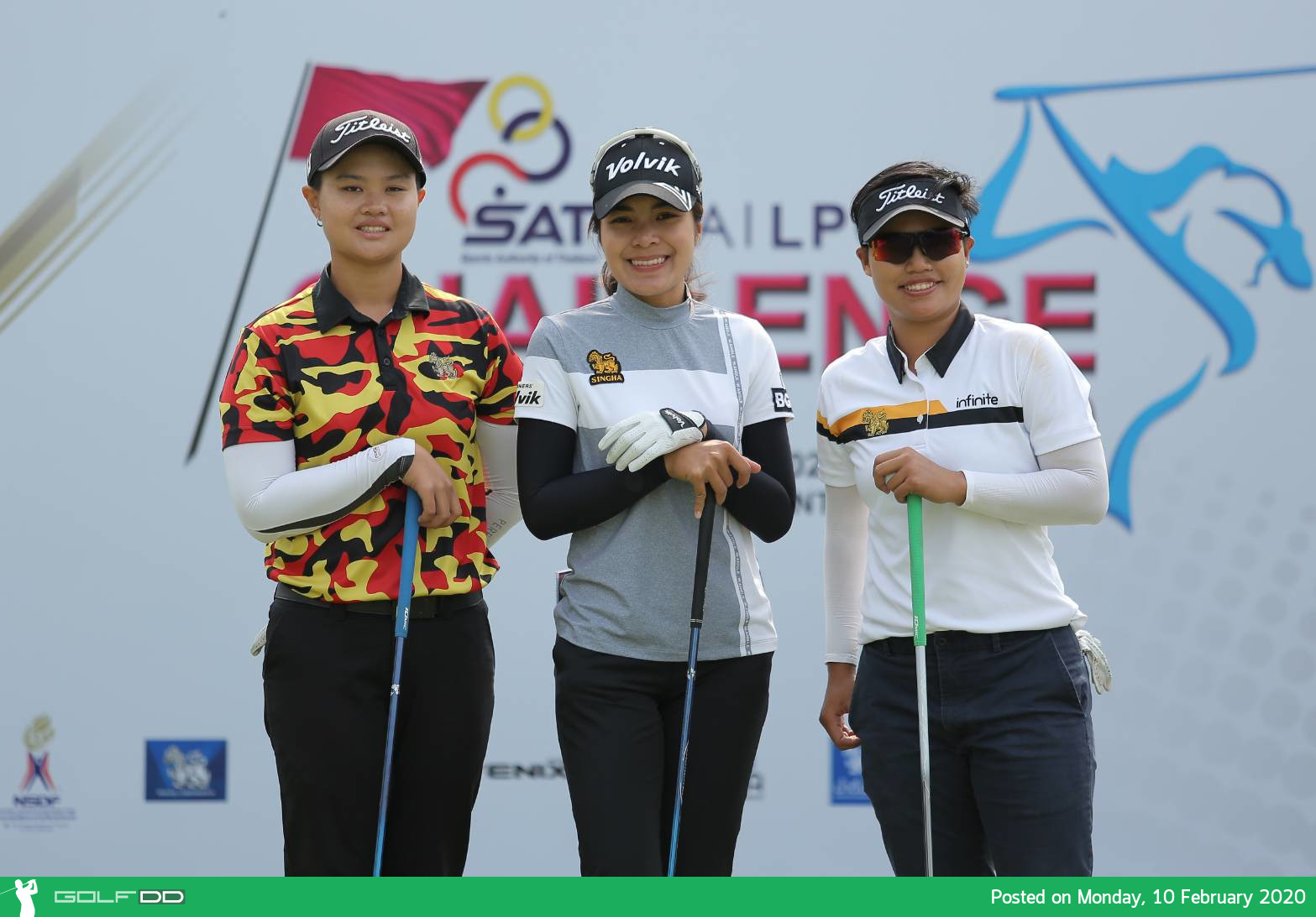 ศึก 1st SAT Thai LPGA Challenge 2020 ณ.  สนามกอล์ฟ สุวรรณภูมิกอล์ฟคลับ 