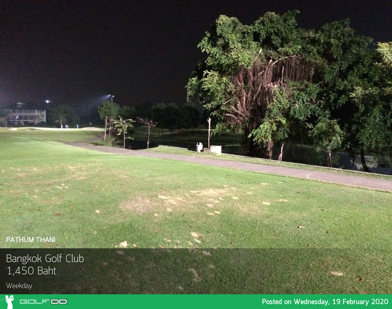 เลาะรอบขอบชานเมือง ตีกอล์ฟบนสนามสวย กรีนดียืนหนึ่ง ที่ Bangkok Golf Club 