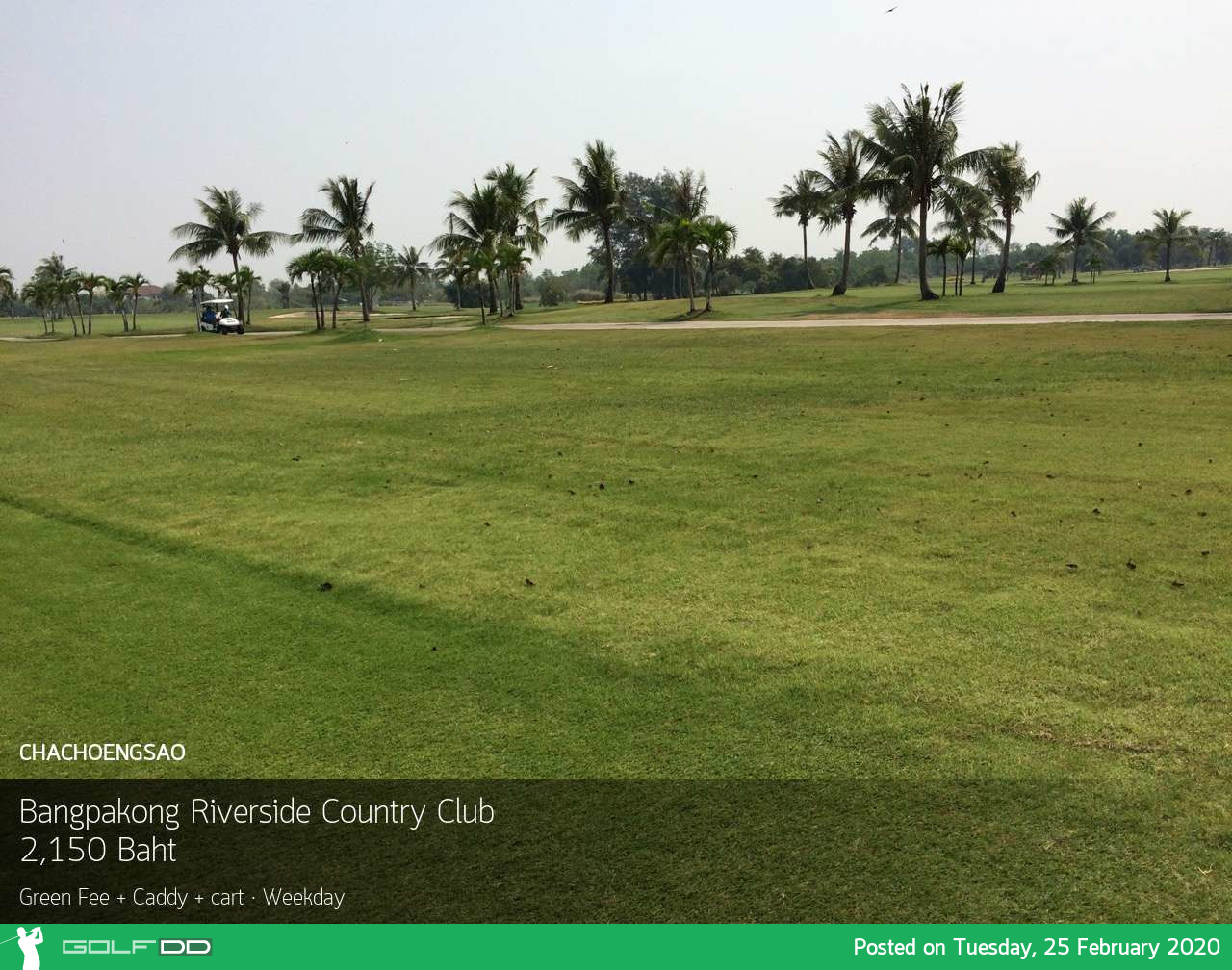 ตีกอล์ฟพร้อมดื่มด่ำบรรยากาศสุดฟิน ที่ Bangpakong Riverside Country Club 