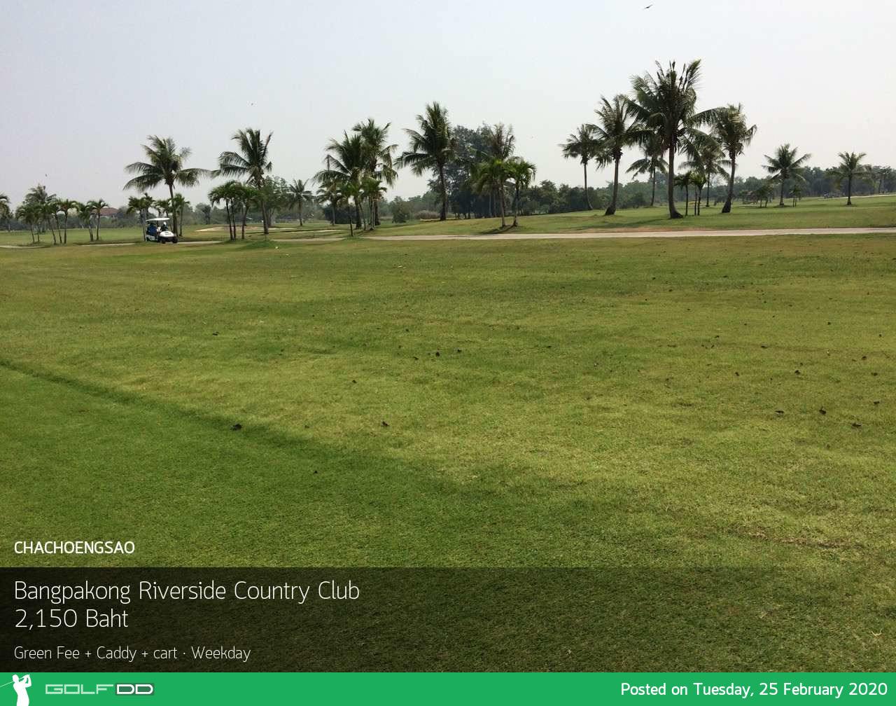 ตีกอล์ฟพร้อมดื่มด่ำบรรยากาศสุดฟิน ที่ Bangpakong Riverside Country Club