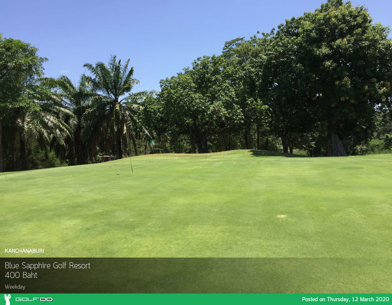 สนามสวยงาม เสมือนพลอยเมืองกาญ Blue Sapphire Golf and Resort สนามที่คุณเลือกตีกอล์ฟได้ในแบบที่คุณต้องการ