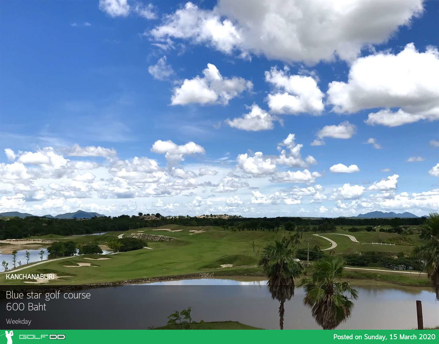 สนามท้าทายความสามารถ Blue Star Golf Course โปรกอล์ฟสายโหดโปรดปรานสิ่งนี้