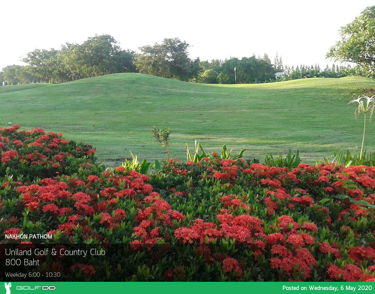Uniland Golf & Country Club ปรับปรุงปรับโปรทำความสะอาดเพื่อความปลอดภัยสู้โควิด 19 