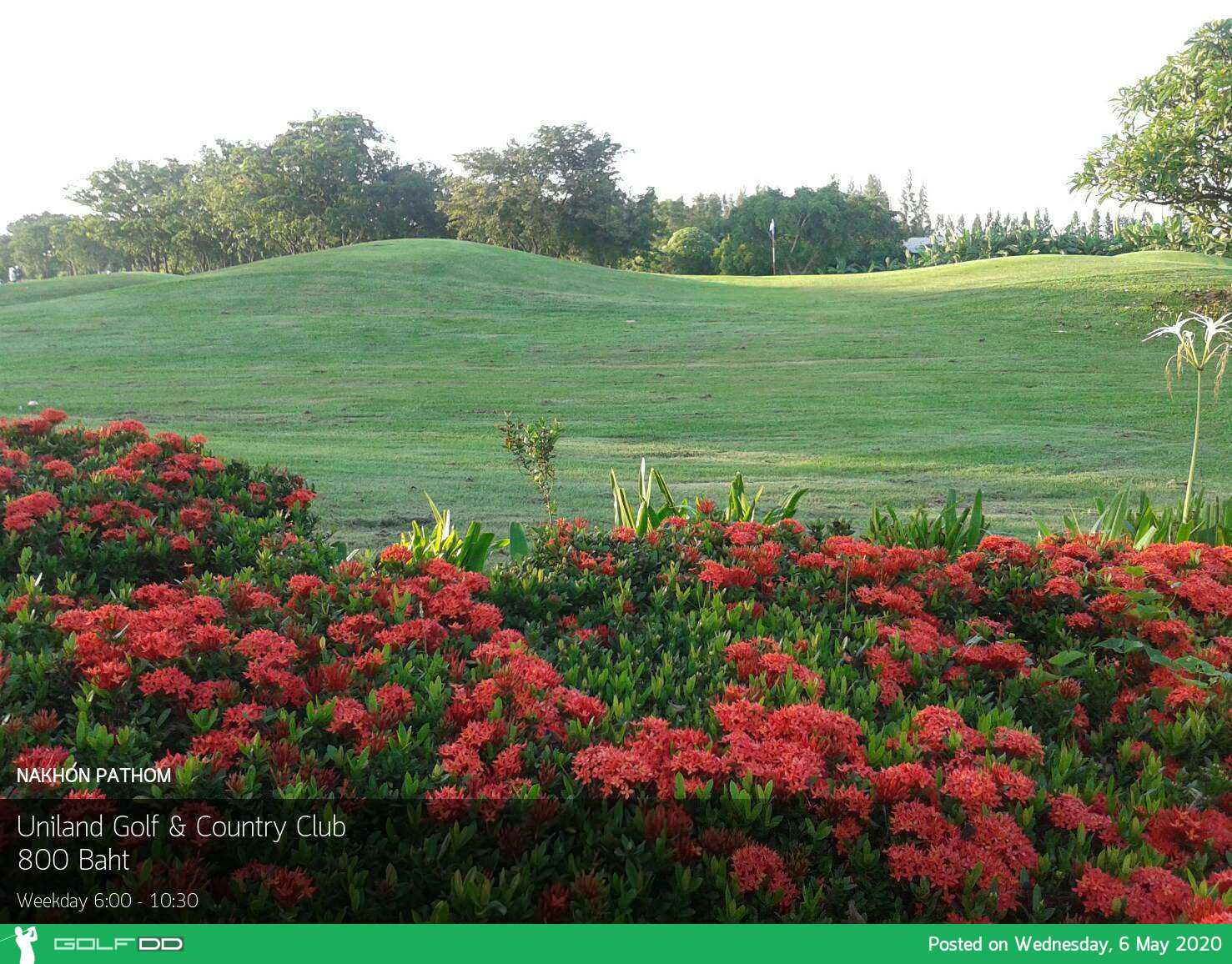 Uniland Golf & Country Club ปรับปรุงปรับโปรทำความสะอาดเพื่อความปลอดภัยสู้โควิด 19