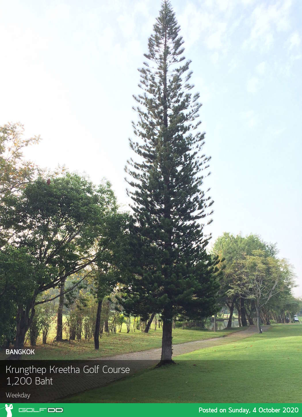 สนามดีประจำจังหวัดกรุงเทพคอกอล์ฟห้ามพลาดสนามสวยๆวิวดีขนาดนี้ ต้อง  Krungthep Kreetha Golf Course สักครั้งในชีวิตต้องลอง 