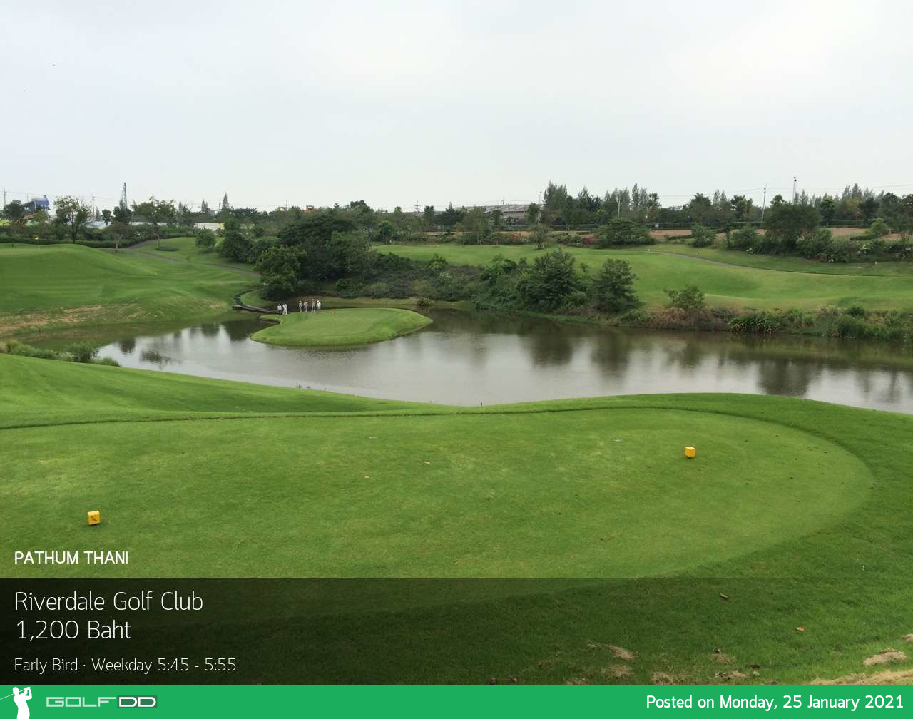 ราคากรีนฟี ขั้นเทพ ลดสูงสุด 71% จองผ่าน Golfdd เท่านั้น