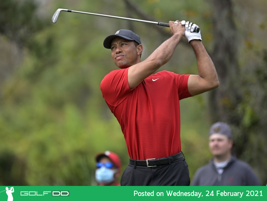 Tiger Woods ตำนานกอล์ฟเกิดอุบัติเหตุ รถคว่ำ บนทางด่วน ใน Los Angeles, California 
