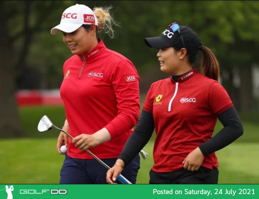 โม - เม จุฑานุกาล แรงต่อเนื่องในกอล์ฟเมเจอร์ The Amundi Evian Championship ณ สนาม Evian Resort Golf Club