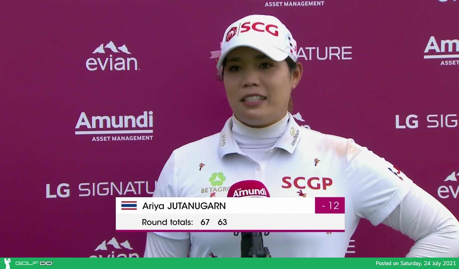 เอรียา จุฑานุกาล ยังอยู่ในเส้นทางลุ้นแชมป์เมเจอร์ที่ 3