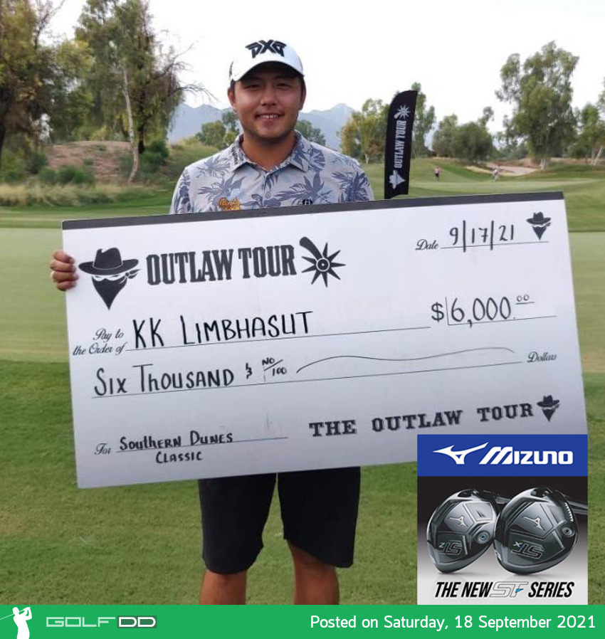 เข้มข้น ลิมพะสุต คว้าแชมป์รายการ OUTLAW TOUR KFT Q SCHOOL PREP