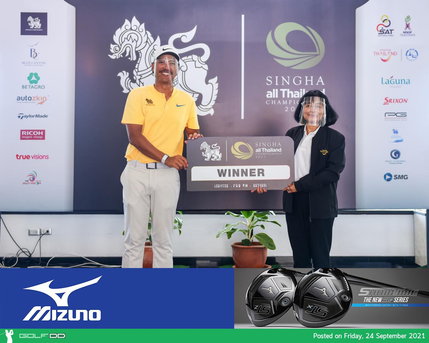 ALL THAILAND GOLF TOUR ร่วมกับพันธมิตร และ การท่องเที่ยวแห่งประเทศไทย (ททท.) จัดการการแข่งขัน ออลไทยแลนด์ กอล์ฟ ทัวร์ ประจำปี 2564 รายการ สิงห์ ออลไทยแลนด์ แชมเปียนชิพ 2021