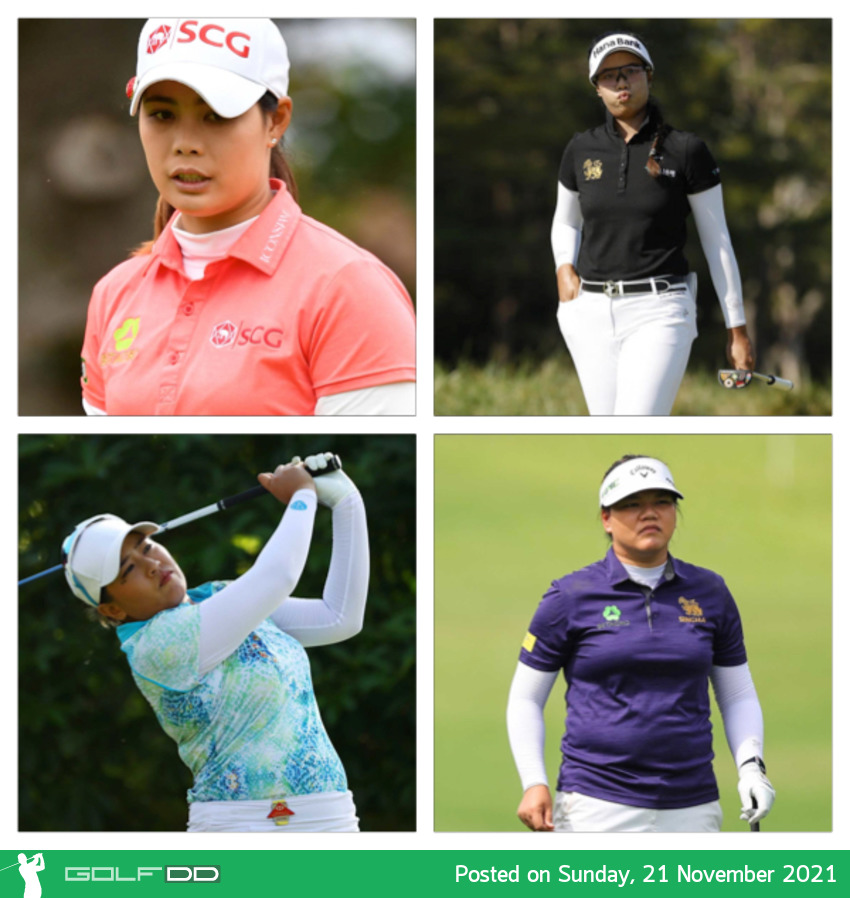 "โปรแจน” วิชาณี มีชัย ตีเพิ่ม 1 อันเดอร์ สกอร์รวม 8 อันเดอร์ จบรอบ 3 กอล์ฟ CME Group Tour Championship 2021
