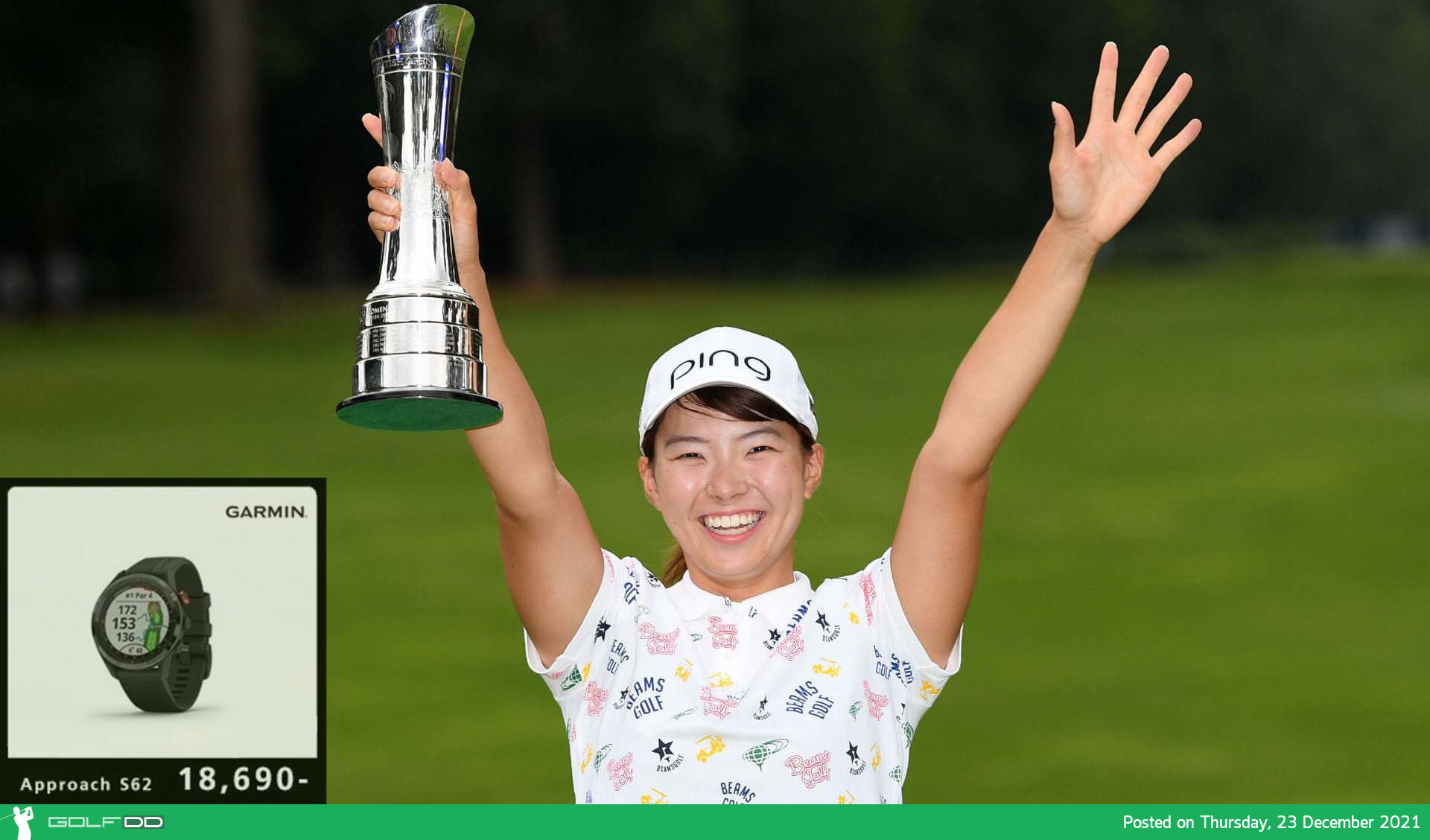 "HINAKO SHIBUNO" โปรสาวจากญี่ปุ่น พร้อมรับทัวร์คาร์ดเล่น LPGA Tour ในปี 2022