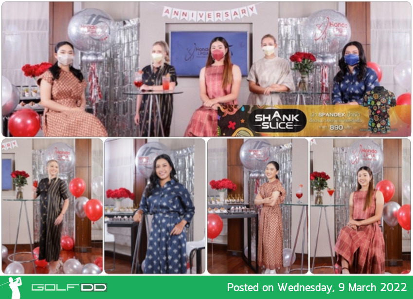 โปรสาวฮอนด้า แอลพีจีเอ ไทยแลนด์ ทั้งไทยและต่างชาติร่วมอวดโฉมและชื่นชมความงดงามของแฟชั่นผ้าไทยร่วมสมัยที่เป็นมิตรต่อสิ่งแวดล้อม