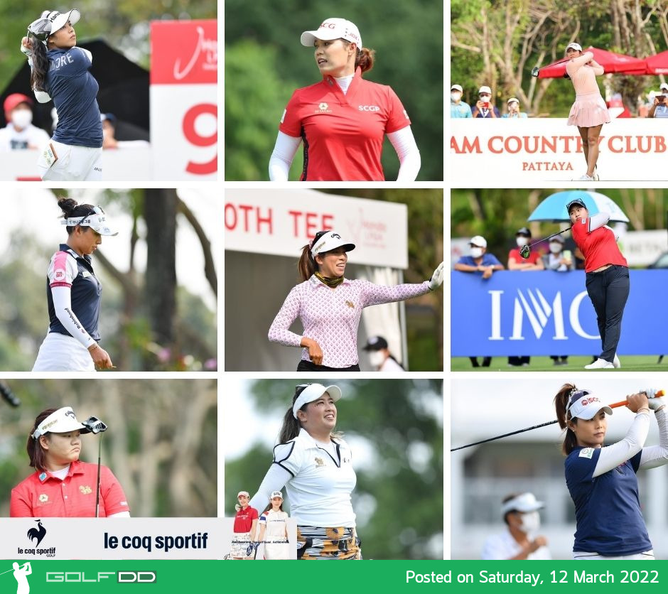 สาวไทยในรอบ 2 กอล์ฟ Honda LPGA Thailand 2022