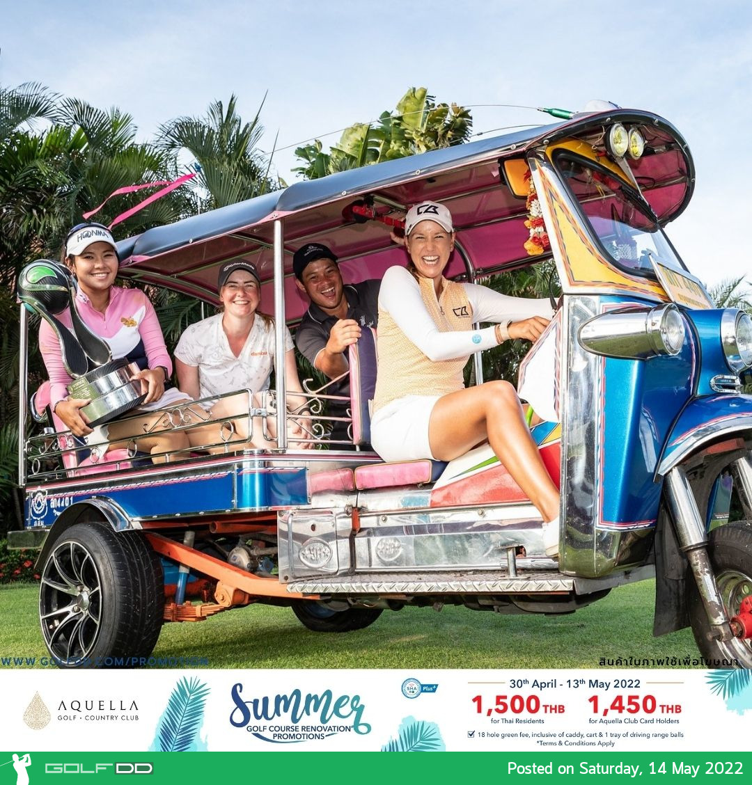Whitney Hillier กัปตันทีมของออสเตรเลียสู่ชัยชนะที่ Aramco Team Series – Bangkok; Patty Tavatanakit นําโดยสองคนเข้าสู่วันสุดท้ายของการประกวดแต่ละบุคคล