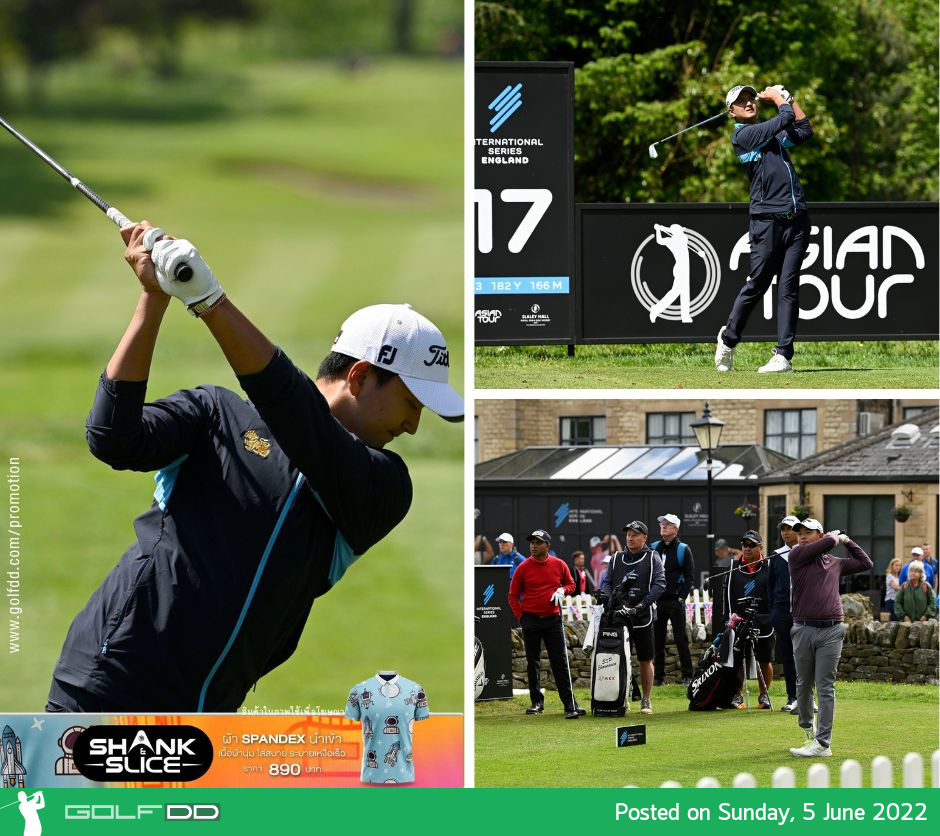 “โปรเพชร” สดมภ์ แก้วกาญจนา ตามผู้นำ 1 สโตรกมีลุ้นแชมป์ที่ 2 รายการ International Series England
