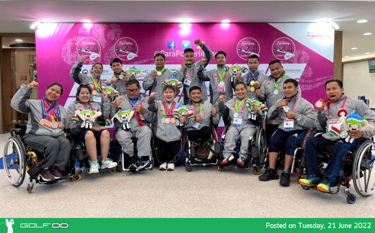 ยกเหล็กคนพิการไทยปิดฉากคว้า 12 ทอง 6 เงิน 13 ทองแดงที่เกาหลีใต้