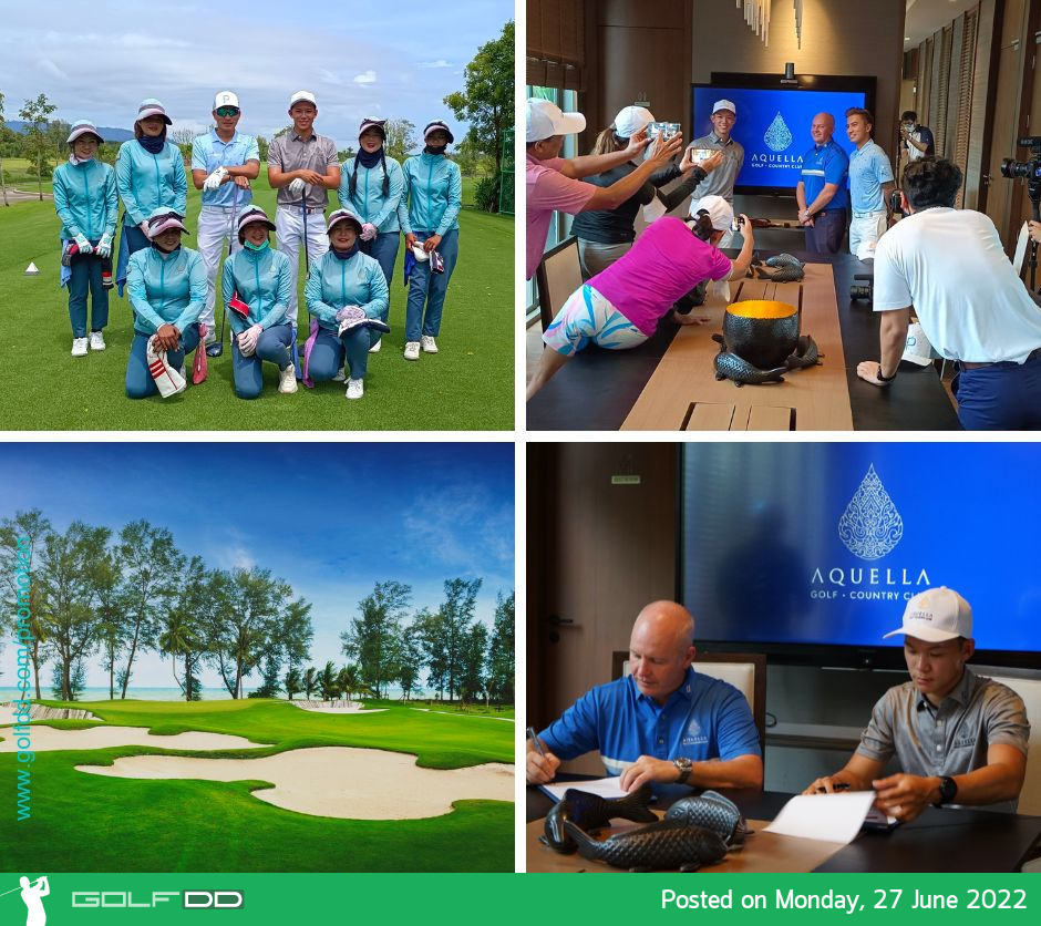 สนามอะเควลล่า กอล์ฟ แอนด์ คันทรี คลับ ขยายโครงการคลับแบรนด์แอมบาสเดอร์