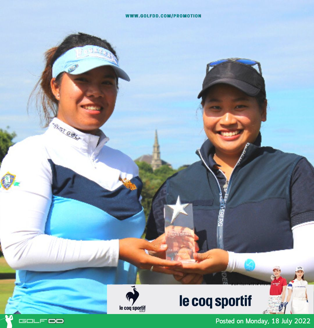 ชัยชนะ อาภิชญา และ ชเนตตี แชมป์รายการแรก จะได้สิทธิ์เข้าร่วมแข่งขัน Trust Golf Women’s Scottish Open
