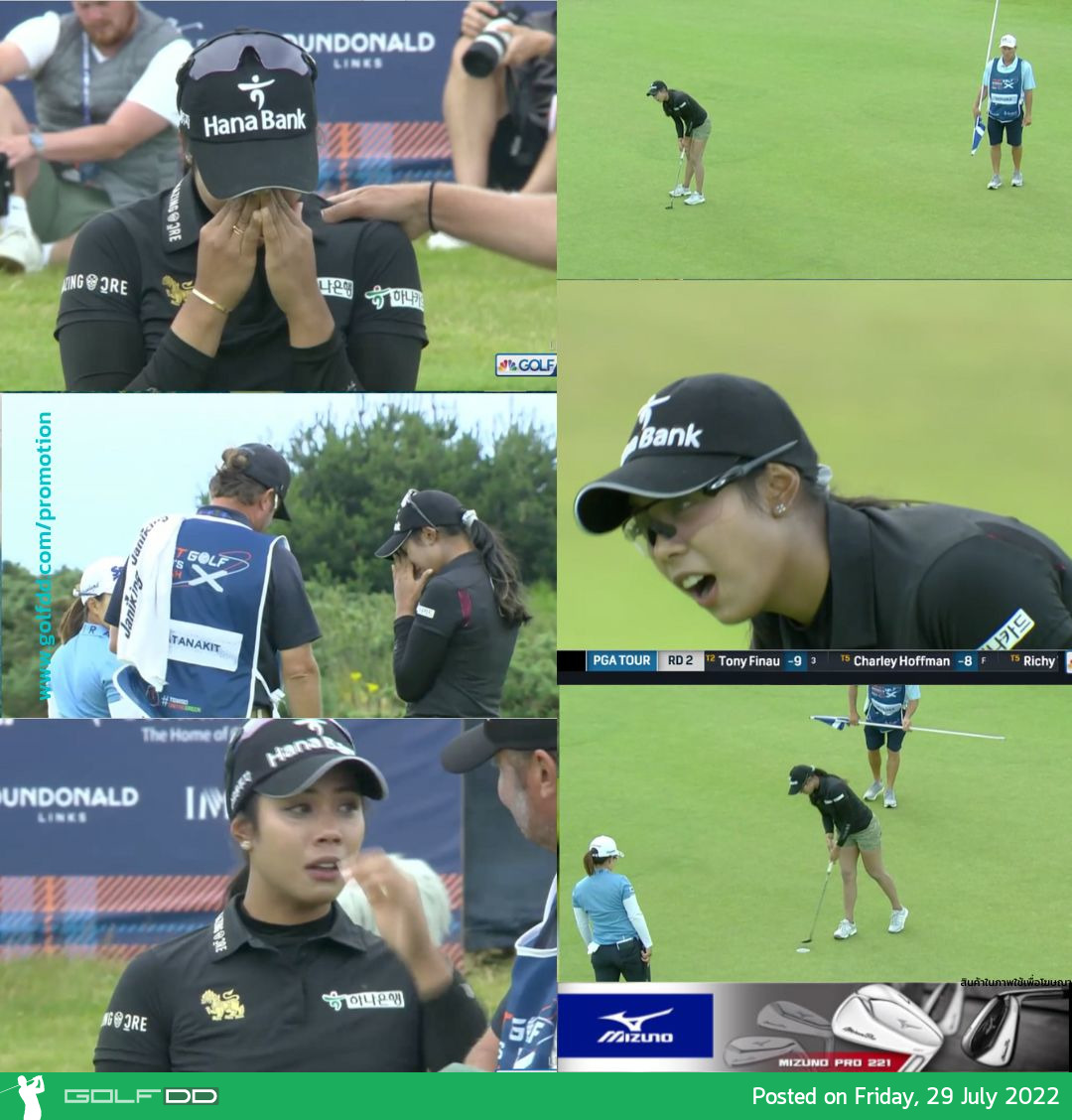 แพทตี้ ธวัชธนกิจ ทำรอบสอง 6 อันเดอร์ 66 จาก 7 เบอร์ดี้ 1 โบกี้ สกอร์รวม 2 อันเดอร์ ผ่านเข้ารอบ (ตัดที่ 1 อันเดอร์)