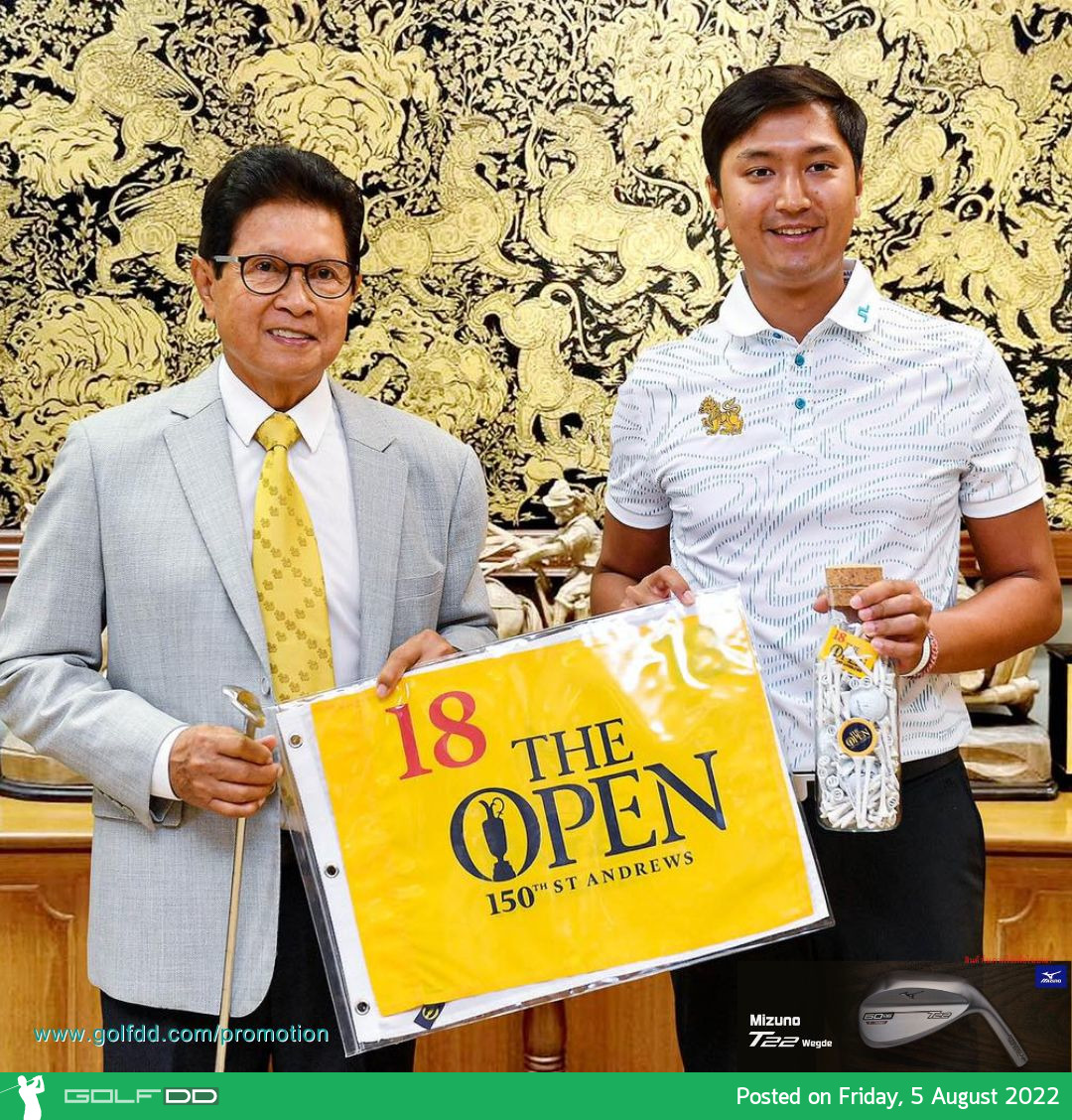 “สดมภ์” เข้าขอบคุณ “สันติ ภิรมย์ภักดี ก่อนลุยลิฟกอล์ฟ