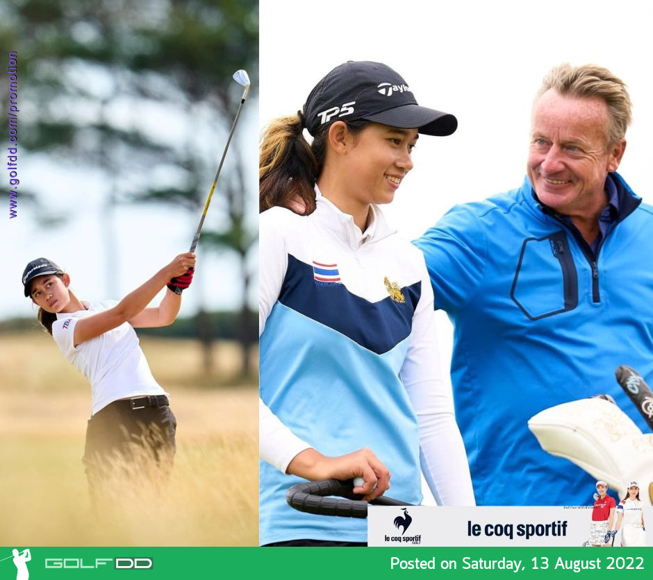 "แพงกี้" แอลล่า แกลิทสกีย์ เข้ารอบ 8 คนสุดท้าย ในการแข่งขันกอล์ฟ Girls’ Amateur Championship 