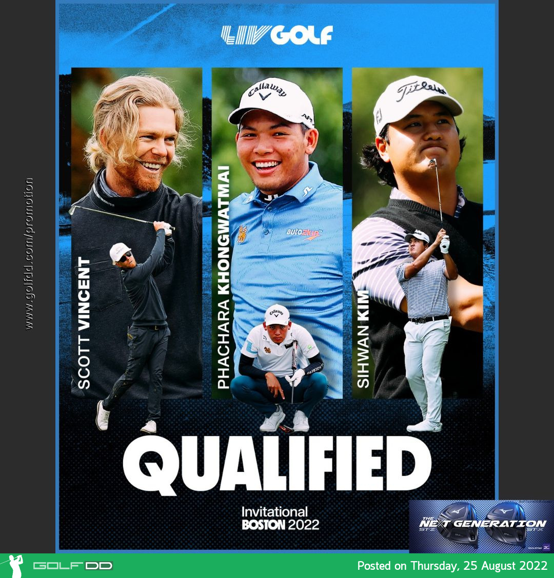 พชร คงวัดใหม่ ได้สิทธิ์เล่น LIV Golf Invitational เป็นรายการที่ 4 ที่บอสตัน วันที่ 2-4 กันยายน