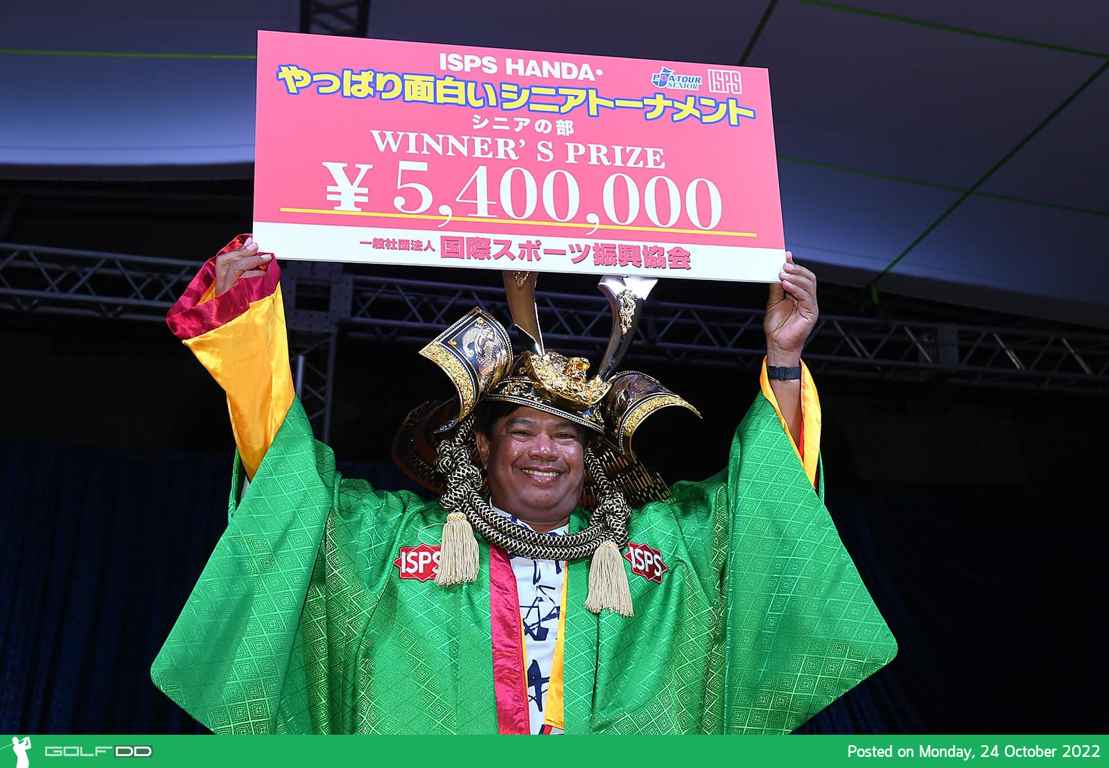 ขอแสดงความยินดีกับแชมป์ที่ 4 ติดต่อกัน... “โปรหมาย” ประหยัด มากแสง