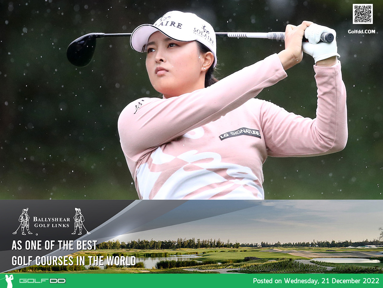 โค จินยอง พร้อมกลับไปป้องกันแชมป์แอลพีจีเอทัวร์ รายการ "เอชเอสบีซี วีเมนส์ เวิลด์ แชมเปี้ยนชิพ 2023" 