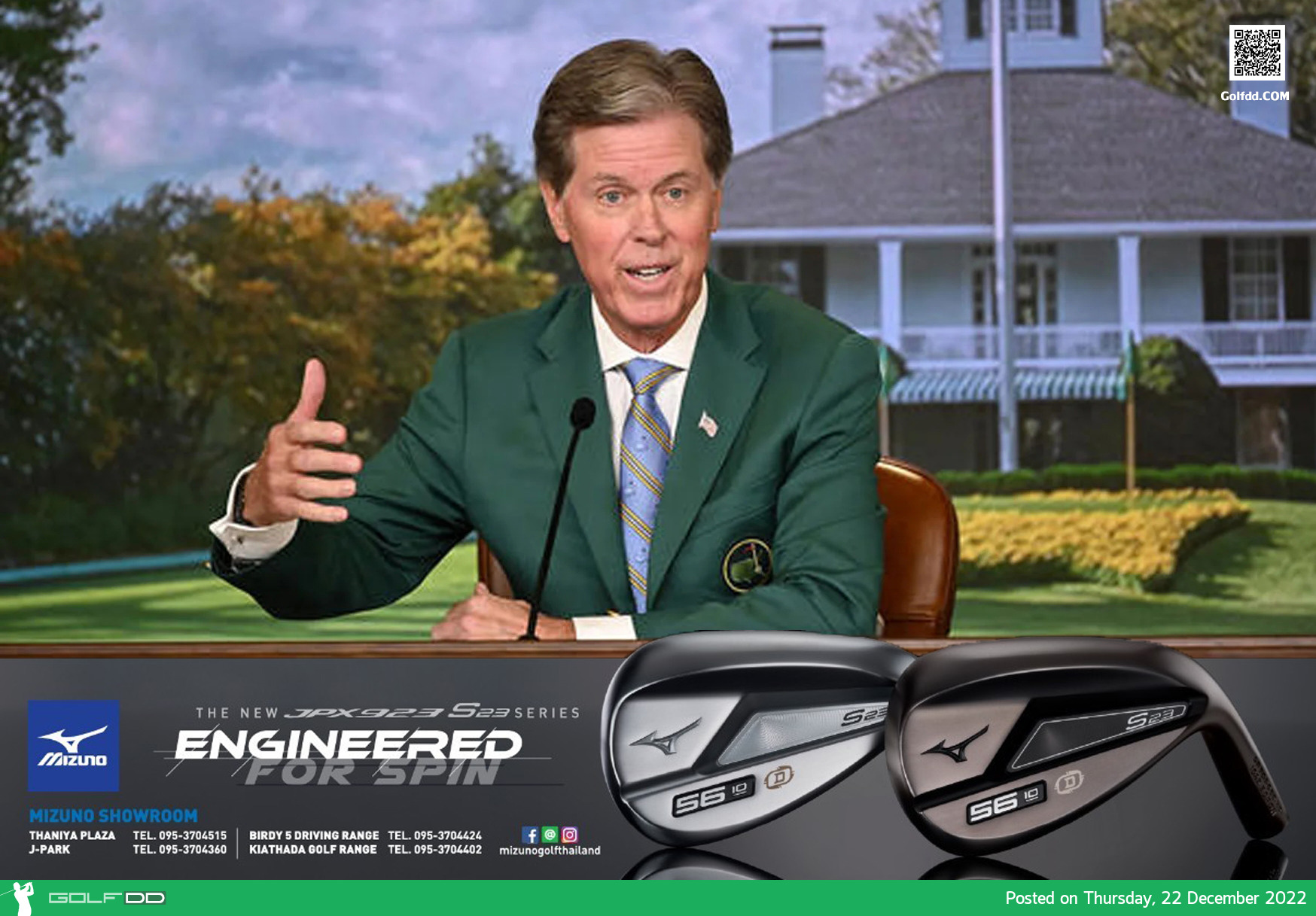 เดอะ มาสเตอร์ส เป็นเจ้าแรกที่ยอมรับผู้เล่นจาก ลิฟกอล์ฟ ที่จะมีการแข่งขันขึ้นระหว่างวันที่ 6-9 เม.ย.66 