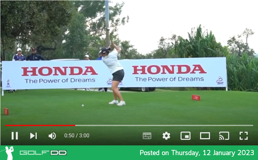 โปรซิม ณัฐกฤตา นำ 1 สโตรก การแข่งขันรอบคัดเลือก Honda LPGA Thailand 2023 National Qualifiers