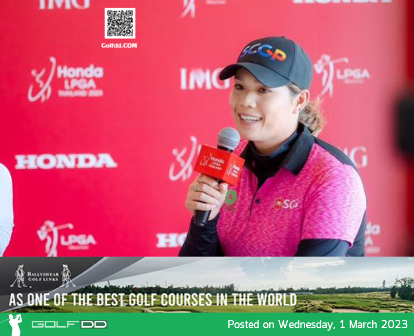"โปรเม" ขอบคุณแฟนกอล์ฟที่ให้การต้อนรับอย่างอบอุ่น กอล์ฟ Honda LPGA Thailand 2023