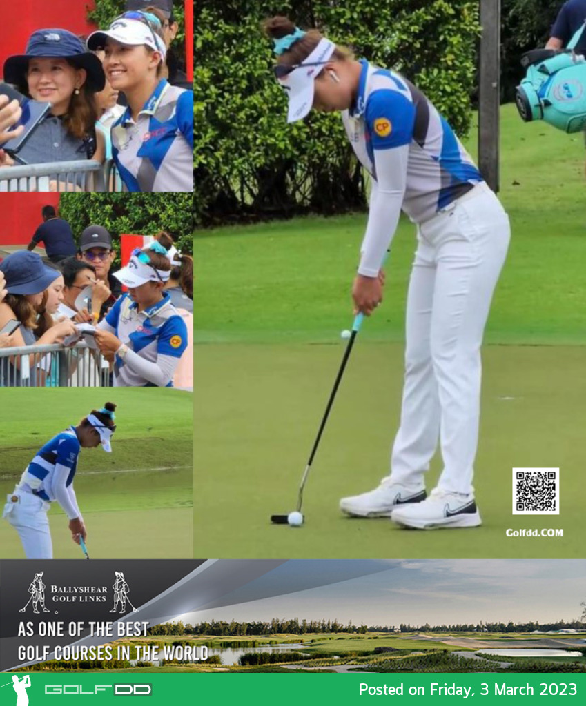 “จีโน่” อาฒยา ฐิติกุล อยู่ที่ 14 ร่วม จบรอบแรก รายการ HSBC Women’s World Championship
