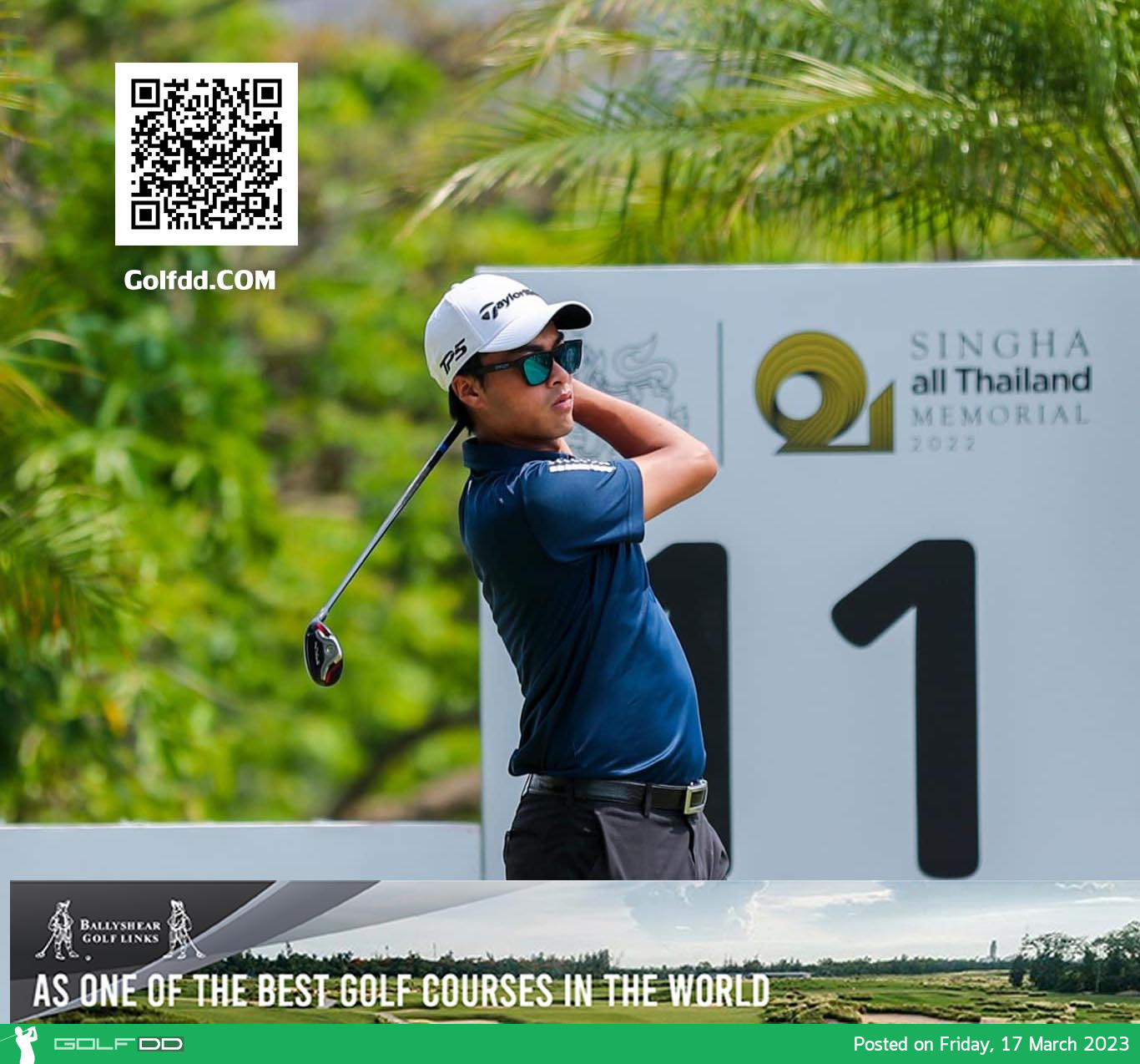 “โปรโก้”รัชพล จบรอบแรกที่ 7 อันเดอร์ นำเดี่ยว สิงห์ ออลไทยแลนด์ เมโมเรียล 2022 