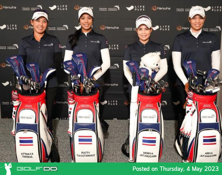 ทีมสาวไทยซึ่งเป็นทีมวางอันดับ 6 ในศึก Hanwha LIFEPLUS International Crown วันที่ 4-7 พฤษภาคมนี้