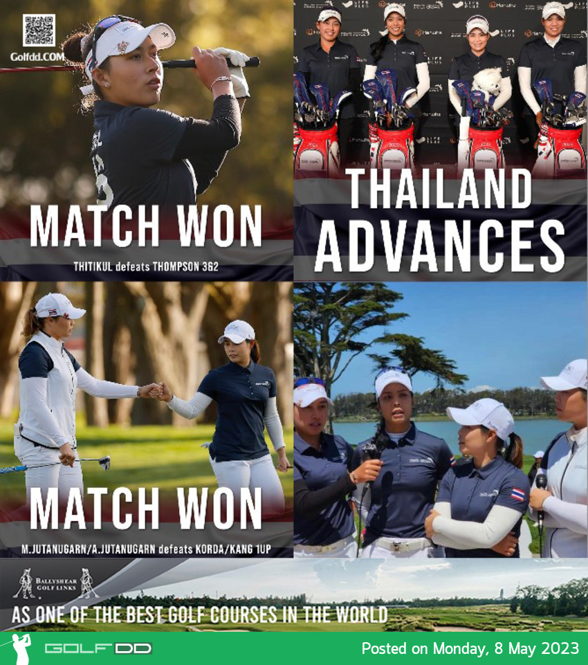 ทีมโปรสาวไทย ทะลุชิง International Crown หลังโค่นสหรัฐทีมวางอันดับหนึ่ง รายการ Hanwha LIFEPLUS International Crown