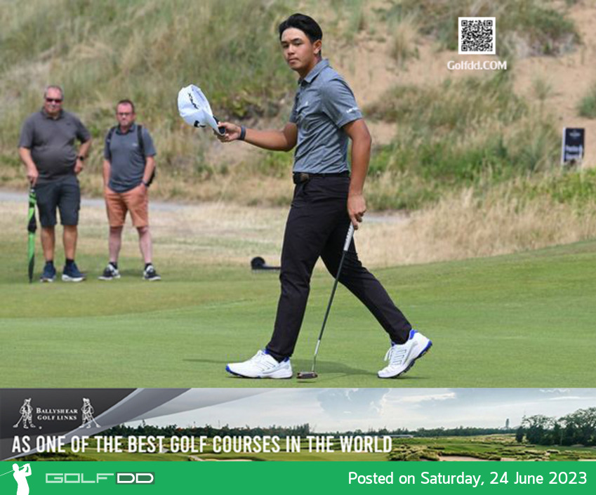 “ทีเค” รัชชานนท์ ฉันทนานุวัฒน์ พ่ายให้กับ โรนัลด์ คลู 8 และ 6 ในรอบรอง The Amateur Championship