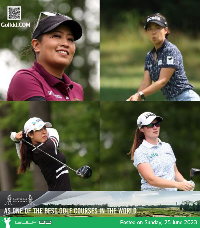จัสมิน สุวัณณะปุระ ทำอีเวนพาร์ 71 ในวันที่สามรายการ KPMG Women's PGA Championship รั้งอันดับ 26 ร่วม