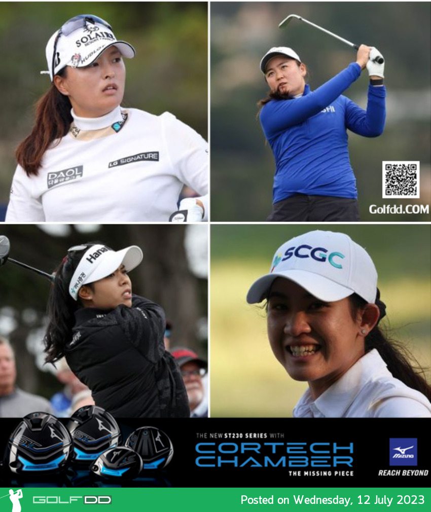 "เมียว" ปาจรีย์ เลื่อนขึ้นอยู่ที่ 68,"จีน" อาฒยา ฐิติกุล หล่นไปอันดับ 9 จัดอันดับคะแนนสะสมโลกกอล์ฟหญิง ประจำสัปดาห์ 